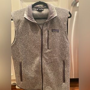 Patagonia Men’s Better Sweater Fleece Vest. Stonewash Grey. Size M. NWT